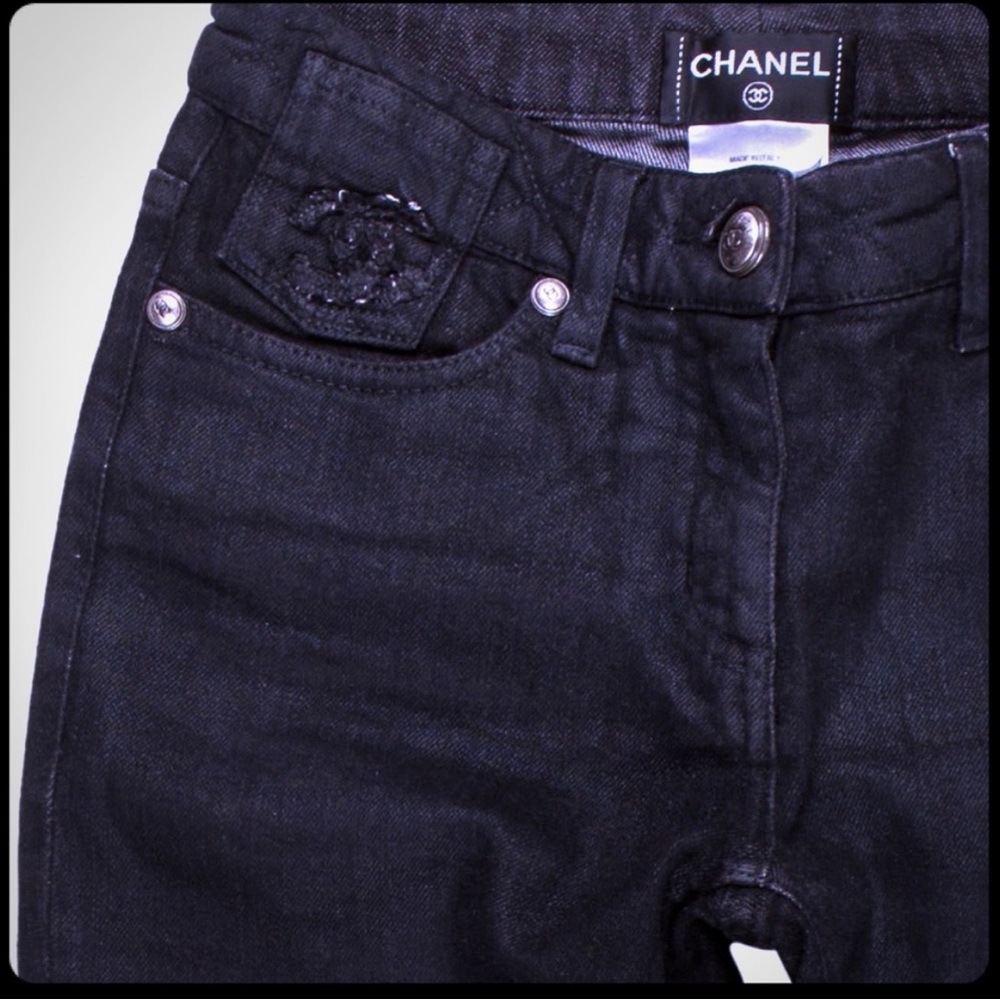 Chanel black vintage jeans - Picture 4 of 4